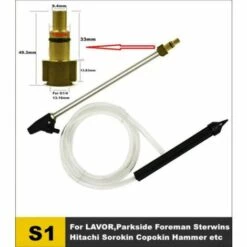 OSQI Lance Karcher K, Pistolet Nettoyeur Haute Pression Lance Karcher Sablage, Buse De Nettoyage Lance Haute Pression Tuyau D'arrosage (S1) -Nettoyeur Haute Pression Soldes 65501757 2