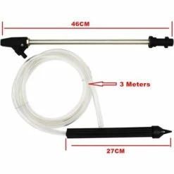 OSQI Lance Karcher K, Pistolet Nettoyeur Haute Pression Lance Karcher Sablage, Buse De Nettoyage Lance Haute Pression Tuyau D'arrosage (S1) -Nettoyeur Haute Pression Soldes 65501757 3