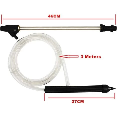 OSQI Lance Karcher K, Pistolet De Nettoyeur Haute Pression Lance Karcher Sablage, Buse De Nettoyage Lance Haute Pression Tuyau D'arrosage (S9) 5 OSQI Lance Karcher K, Pistolet De Nettoyeur Haute Pression Lance Karcher Sablage, Buse De Nettoyage Lance Haute Pression Tuyau D'arrosage (S9) – Image 3