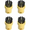 OSQI Pack Brosses De Nettoyage Rondes De Rechange Pour Nettoyeur Vapeur Karcher SC1 SC2 SC3 SC4 SC5 SC7 (Jaune) -Nettoyeur Haute Pression Soldes 65502987 1