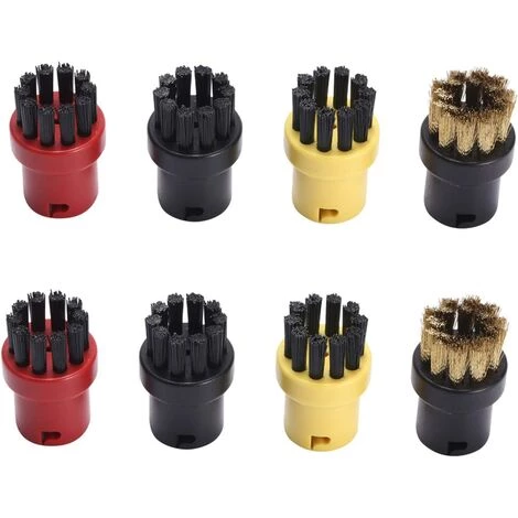 OSQI Pack Brosses De Nettoyage Rondes De Rechange Pour Nettoyeur Vapeur Karcher SC1 SC2 SC3 SC4 SC5 SC7 (Jaune) 7 OSQI Pack Brosses De Nettoyage Rondes De Rechange Pour Nettoyeur Vapeur Karcher SC1 SC2 SC3 SC4 SC5 SC7 (Jaune) – Image 5