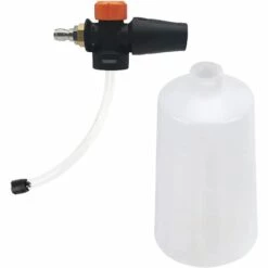 OSQI Lance à Mousse De Neige, 750 Ml De Mousse De Savon Pour Nettoyeur Haute Pression Jet Wash Pistolet De Lavage De Voiture 1/4" à Dégagement Rapide Avec Buse Réglable De Lavage De Voiture Pour Nettoyeur Haute Pression Karcher K Series K2 K3 K4 K5 K6 K7 -Nettoyeur Haute Pression Soldes 65503261 4
