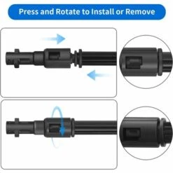 OSQI Lance De Pulvérisation Haute Pression Pour Kärcher K2 K3 K4 K5 K6 K7, Accessoire De Buse De Nettoyage Blaster 9 OSQI Lance De Pulvérisation Haute Pression Pour Kärcher K2 K3 K4 K5 K6 K7, Accessoire De Buse De Nettoyage Blaster -Nettoyeur Haute Pression Soldes 65503988 3