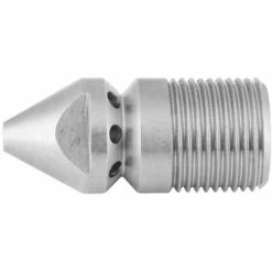 Tuyau De Nettoyage D'égout Sous Pression SS304 En Acier Inoxydable, Buse De Jetter De Vidange, Filetage Mle 3/8BSP 10 Tuyau De Nettoyage D'égout Sous Pression SS304 En Acier Inoxydable, Buse De Jetter De Vidange, Filetage Mle 3/8BSP -Nettoyeur Haute Pression Soldes 65635128 4