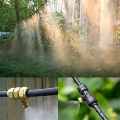 THSINDE 15 Pièces Buses De Brumisation En Laiton, Brumisation Pulvérisateur Laiton, Buse De Brouillard En Laiton, 0,3 Mm, Pour Système Refroidissement Extérieur Cache Poussière D'Aménagement Serre (Laiton) 11 THSINDE 15 Pièces Buses De Brumisation En Laiton, Brumisation Pulvérisateur Laiton, Buse De Brouillard En Laiton, 0,3 Mm, Pour Système Refroidissement Extérieur Cache Poussière D'Aménagement Serre (Laiton) -Nettoyeur Haute Pression Soldes 65640716 5