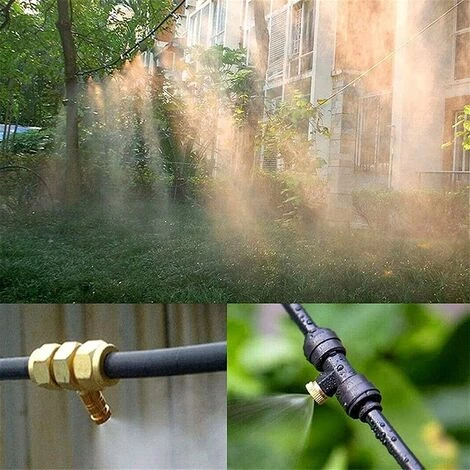THSINDE 15 Pièces Buses De Brumisation En Laiton, Brumisation Pulvérisateur Laiton, Buse De Brouillard En Laiton, 0,3 Mm, Pour Système Refroidissement Extérieur Cache Poussière D'Aménagement Serre (Laiton) 7 THSINDE 15 Pièces Buses De Brumisation En Laiton, Brumisation Pulvérisateur Laiton, Buse De Brouillard En Laiton, 0,3 Mm, Pour Système Refroidissement Extérieur Cache Poussière D'Aménagement Serre (Laiton) – Image 5