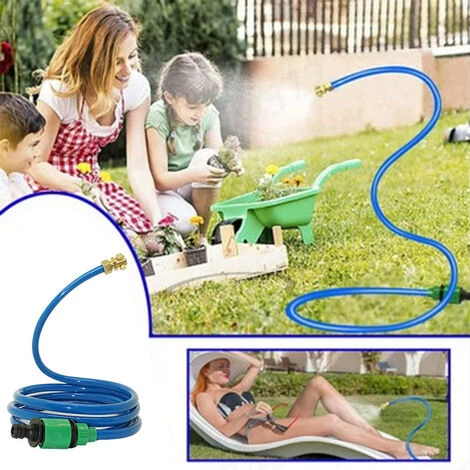 THSINDE Tuyau Arrosage Extensible - Base En Latex Triple La Plus Résistante Et Raccords En Métal Solides, Sans Entortillement, Boyau Flexible 4 THSINDE Tuyau Arrosage Extensible - Base En Latex Triple La Plus Résistante Et Raccords En Métal Solides, Sans Entortillement, Boyau Flexible – Image 2