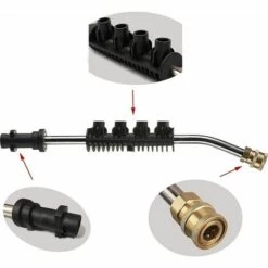 KAEJYIUT Lance Haute Pression, 15 Inch Jet Lance Haute Pression Avec 5 Buse Réglable Pour Power Wash Compatible Avec Karcher Série K K1/K2/K3/K4/K5/K6/K7 Accessoire 7 KAEJYIUT Lance Haute Pression, 15 Inch Jet Lance Haute Pression Avec 5 Buse Réglable Pour Power Wash Compatible Avec Karcher Série K K1/K2/K3/K4/K5/K6/K7 Accessoire -Nettoyeur Haute Pression Soldes 65810745 2