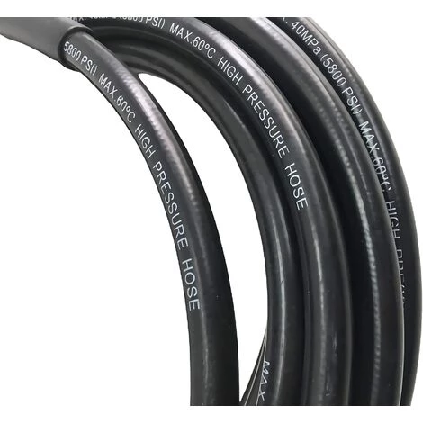 PESCE Extension De Tuyau De Lavage Haute Pression 10 M 1600 PSI - Tuyau De Rechange Avec Connecteur à Filetage Mâle M22 Compatible Avec Karcher K Series K3 K4 K5 6 PESCE Extension De Tuyau De Lavage Haute Pression 10 M 1600 PSI - Tuyau De Rechange Avec Connecteur à Filetage Mâle M22 Compatible Avec Karcher K Series K3 K4 K5 – Image 4