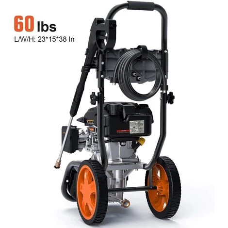 GIZCAM Nettoyeur Haute Pression à Essence ,190 Bar Avec 5 Buses - GConforme CARB 3 GIZCAM Nettoyeur Haute Pression à Essence ,190 Bar Avec 5 Buses - GConforme CARB