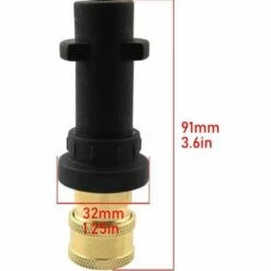 K2-K7813 Adaptateur Pistolet à Eau Haute Pression, Joint En Direct Accessoires De Modification De Pot En Mousse Haute PressionGroupM -Nettoyeur Haute Pression Soldes 65950412 2