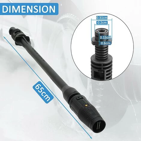 Cisea Lance De Nettoyeur Haute Pression, Accessoire De Lance 150bar Pour Accessoire De Nettoyeur Haute Pression Karcher K2-7 Avec Buse Réglable 4 Cisea Lance De Nettoyeur Haute Pression, Accessoire De Lance 150bar Pour Accessoire De Nettoyeur Haute Pression Karcher K2-7 Avec Buse Réglable – Image 2