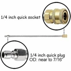 MèREÉTERNEL Rallonge De Laveuse Haute Pression, Lance De Laveuse électrique, 17 Po, 1/4" Quick Connect Ternel 9 MèREÉTERNEL Rallonge De Laveuse Haute Pression, Lance De Laveuse électrique, 17 Po, 1/4" Quick Connect Ternel -Nettoyeur Haute Pression Soldes 66085305 3