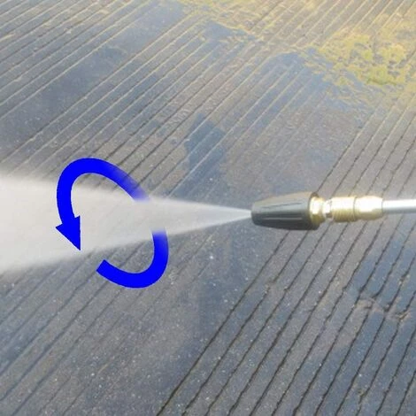 LTS FAFA Buse Turbo Pour Nettoyeur Haute Pression, Buse Rotative Et 5 Embouts, Raccord Rapide 1/4", 3600 PSI, Orifice 2,5 6 LTS FAFA Buse Turbo Pour Nettoyeur Haute Pression, Buse Rotative Et 5 Embouts, Raccord Rapide 1/4", 3600 PSI, Orifice 2,5 – Image 4