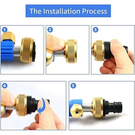 Cisea Laveuse à Jet Hydraulique, Pistolet à Eau Haute Pression, Pistolet à Eau Haute Pression Avec Buse, Lance à Eau Haute Pression 6 Cisea Laveuse à Jet Hydraulique, Pistolet à Eau Haute Pression, Pistolet à Eau Haute Pression Avec Buse, Lance à Eau Haute Pression – Image 4