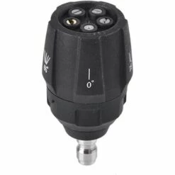 AOUGO Rotary Turbine Nozzle 3600PSI High Pressure Rotating Nozzle 1/4 Inch High Pressure Cleaning Nozzle 5 In 1 Multiple Degree Quick Connect Washer Nozzle For Car Wash Cleaning -Nettoyeur Haute Pression Soldes 66352887 5