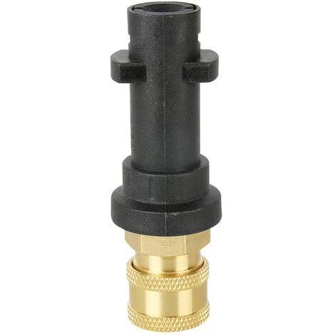 Adaptateur De Pistolet Pour Nettoyeur Haute Pression Avec Raccord Femelle 1/4‘’ à Connexion Rapide Compatible Avec Les Nettoyeurs Haute Pression Kärcher Série K K2, K3, K4, K5, K6, K7 1 Pièce 13Treize 4 Adaptateur De Pistolet Pour Nettoyeur Haute Pression Avec Raccord Femelle 1/4‘’ à Connexion Rapide Compatible Avec Les Nettoyeurs Haute Pression Kärcher Série K K2, K3, K4, K5, K6, K7 1 Pièce 13Treize – Image 2