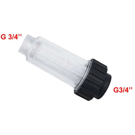 1 Filtre à Eau Avec 2 Filtres (5.731-050.0) Pour Tous Les Nettoyeurs Haute Pression Avec Raccord D'eau 3/4" Comme Kärcher K2-K7 Compatible Avec 4.730-059.0 De ONE 13Treize 5 1 Filtre à Eau Avec 2 Filtres (5.731-050.0) Pour Tous Les Nettoyeurs Haute Pression Avec Raccord D'eau 3/4" Comme Kärcher K2-K7 Compatible Avec 4.730-059.0 De ONE 13Treize – Image 3