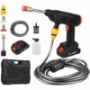 LIFCAUSAL Nettoyeur Haute Pression Sans Fil 48 V 464 Psi Portable Pour Lave-auto à Haute Pression Pour Laver Les Voitures, Nettoyer Les Sols, Arroser Les Fleurs EU220 V 2 LIFCAUSAL Nettoyeur Haute Pression Sans Fil 48 V 464 Psi Portable Pour Lave-auto à Haute Pression Pour Laver Les Voitures, Nettoyer Les Sols, Arroser Les Fleurs EU220 V -Nettoyeur Haute Pression Soldes 66372787 1