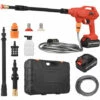 LIFCAUSAL Nettoyeur Haute Pression Sans Fil 48 V 350 Psi Portable Pour Lave-auto à Haute Pression Pour Laver Les Voitures, Nettoyer Les Sols, Arroser Les Fleurs EU220 V -Nettoyeur Haute Pression Soldes 66372953 1