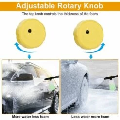 YOOUYIDA Distributeur De Savon Canon à Mousse Réglablen, Kit Lance Mousse Neige Pour Le Nettoyage De Voiture Bouteille De 700ml, Buse Jet Pour Nettoyeur Haute Pression Karcher K2 K3 K4 K5 K6 K7,2 Pcs 10 YOOUYIDA Distributeur De Savon Canon à Mousse Réglablen, Kit Lance Mousse Neige Pour Le Nettoyage De Voiture Bouteille De 700ml, Buse Jet Pour Nettoyeur Haute Pression Karcher K2 K3 K4 K5 K6 K7,2 Pcs -Nettoyeur Haute Pression Soldes 66566304 4