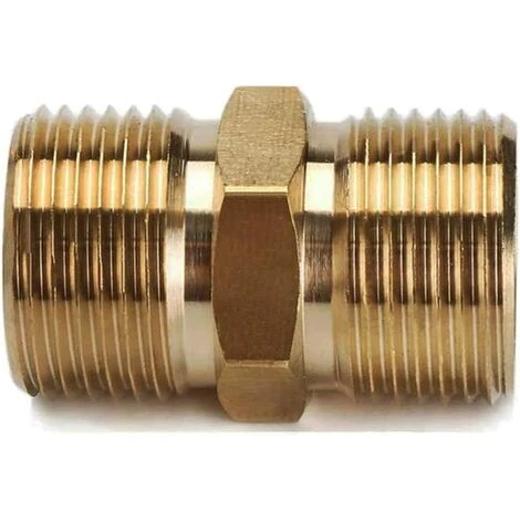 MODOU Raccord De Nettoyeur Haute Pression, M22 X 15 Mm Filetage Femelle à M22 X 14 Mm Filetage Mâle Raccord Rapide Nettoyeur Haute Pression Adaptateur Pièces 7 MODOU Raccord De Nettoyeur Haute Pression, M22 X 15 Mm Filetage Femelle à M22 X 14 Mm Filetage Mâle Raccord Rapide Nettoyeur Haute Pression Adaptateur Pièces – Image 5