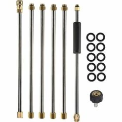 Daily Tools Baguette D'Extension Pour Nettoyeur Haute Pression, Baguette De Lavage Électrique - Connexion Rapide 1/4" - M22 Dksfjkl