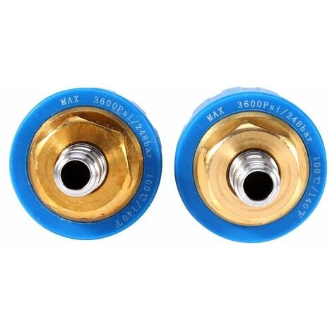 Buse De Nettoyeur Haute Pression, Buse Rotative Puissante Résistante À L'Usure, Connexion Rapide De 3600Psi 1/4"Pour Laveuse À Pression Industrielle Dksfjkl 4 Buse De Nettoyeur Haute Pression, Buse Rotative Puissante Résistante À L'Usure, Connexion Rapide De 3600Psi 1/4"Pour Laveuse À Pression Industrielle Dksfjkl – Image 2