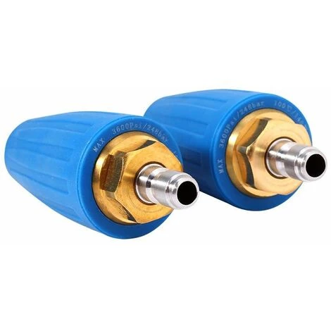 Buse De Nettoyeur Haute Pression, Buse Rotative Puissante Résistante À L'Usure, Connexion Rapide De 3600Psi 1/4"Pour Laveuse À Pression Industrielle Dksfjkl 5 Buse De Nettoyeur Haute Pression, Buse Rotative Puissante Résistante À L'Usure, Connexion Rapide De 3600Psi 1/4"Pour Laveuse À Pression Industrielle Dksfjkl – Image 3