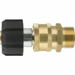 Kit Adaptateur Pour Laveuse Haute Pression Quotidien - Kit De Connexion Rapide - Métrique M22 - 15 Mm - Pivotant Femelle Vers Raccord Mâle M22 - 5000 Psi Dksfjkl -Nettoyeur Haute Pression Soldes 66744306 4