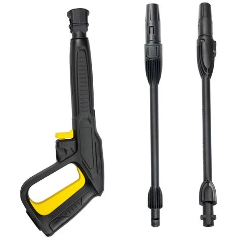 Pistolet À Eau Haute Pression Avec Lance Rotative, Compatible Avec Les Nettoyeurs Haute Pression Karcher K2 ~ K7 Dksfjkl 3 Pistolet À Eau Haute Pression Avec Lance Rotative, Compatible Avec Les Nettoyeurs Haute Pression Karcher K2 ~ K7 Dksfjkl