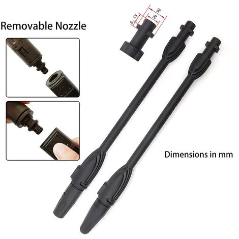 Pistolet À Eau Haute Pression Avec Lance Rotative, Compatible Avec Les Nettoyeurs Haute Pression Karcher K2 ~ K7 Dksfjkl 6 Pistolet À Eau Haute Pression Avec Lance Rotative, Compatible Avec Les Nettoyeurs Haute Pression Karcher K2 ~ K7 Dksfjkl – Image 4