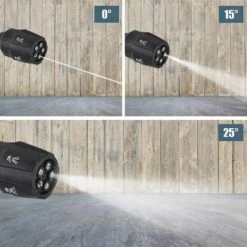 JUNJUN Buse 5 En 1 Nettoyeur Haute Pression 1/4 Pouce Buse De Laveuse À Connexion Rapide Pour Nettoyeurs Haute Pression À Eau Froide -Nettoyeur Haute Pression Soldes 66797885 5