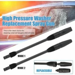 JUNJUN Lance Buse Haute Pression, Lance Vario Power Accessoire Pour Nettoyeurs Haute Pression, Lance De Rechange Pour Nettoyeur Haute Pression Karcher K2-K7 Et Laveuse Haute Pression -Nettoyeur Haute Pression Soldes 66797911 2