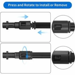 Cisea Lance De Pulvérisation Haute Pression Pour Krcher K2 K3 K4 K5 K6 K7, Accessoire De Buse De Nettoyage Blaster -Nettoyeur Haute Pression Soldes 66862790 3