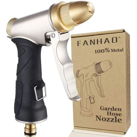 OCXIN Jardin Pulvérisateur De Jardin Haute Pression Métal / Pulvérisateur De Jardin Tout Métal Débit D'eau Réglable Professionnel Pour L'arrosage Du Jardin, Le Lavage De Voiture Et Le Nettoyage Des Trottoirs 3 OCXIN Jardin Pulvérisateur De Jardin Haute Pression Métal / Pulvérisateur De Jardin Tout Métal Débit D'eau Réglable Professionnel Pour L'arrosage Du Jardin, Le Lavage De Voiture Et Le Nettoyage Des Trottoirs