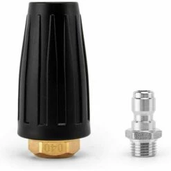 FLETéçA 1/4 "Buse Rondelle Nettoyeur Haute Pression à Connexion Rapide Buse Turbo Rotative Buse 4.0 GPM 4000PSI Rapide Pour Pulvérisateur. -Nettoyeur Haute Pression Soldes 66969395 2