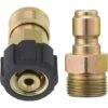 Cisea Adaptateur Pour Nettoyeur Haute Pression, Kit De Connexion Rapide 9,5 Mm, M22 14 Mm à M22, Raccord Métrique 5000 Psi -Nettoyeur Haute Pression Soldes 67025098 1