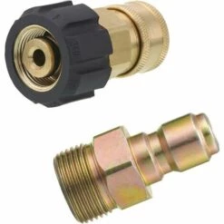 Cisea Adaptateur Pour Nettoyeur Haute Pression, Kit De Connexion Rapide 9,5 Mm, M22 14 Mm à M22, Raccord Métrique 5000 Psi -Nettoyeur Haute Pression Soldes 67025098 3
