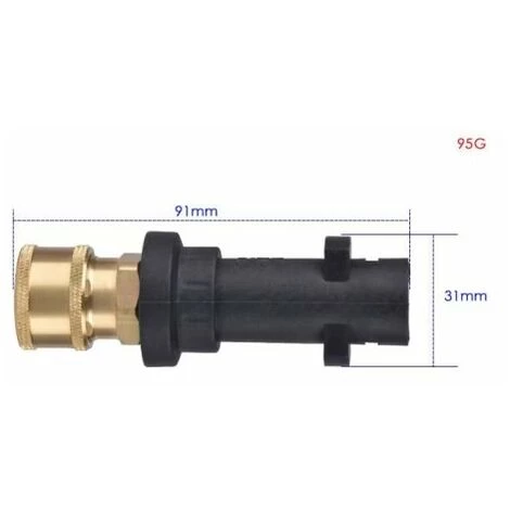 Adaptateur De Pistolet Pour Nettoyeur Haute Pression, à Raccord Rapide 1/4'' - Compatible Uniquement Karcher K2, K3, K4, K5, K6, K7.,Yeurié 7 Adaptateur De Pistolet Pour Nettoyeur Haute Pression, à Raccord Rapide 1/4'' - Compatible Uniquement Karcher K2, K3, K4, K5, K6, K7.,Yeurié – Image 5