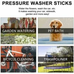 DONTODENT Baguette De Nettoyeur Haute Pression Avec Buse à Angle Réglable, Connexion 1/4" -Nettoyeur Haute Pression Soldes 67291790 4