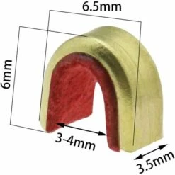 VOCTEIN 30 Pcs Tir À L'arc Corde Lap Point Laiton Corde Crochet Boucle Clips Pour Compound Bowstring Raccords Et Recurve Bowstring Raccords -Nettoyeur Haute Pression Soldes 67414610 5