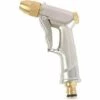 TANèTUE Pistolet D'arrosage à Haute Pression Pour Eau De Jardin Avec Buse En Laiton, Parfait Pour Laver/arroser Les Pelouses Et Les Jardins/trottoirs - Pistolet Pulvérisateur De Jardin Court -Nettoyeur Haute Pression Soldes 67425852 1