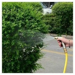 TANèTUE Pistolet D'arrosage à Haute Pression Pour Eau De Jardin Avec Buse En Laiton, Parfait Pour Laver/arroser Les Pelouses Et Les Jardins/trottoirs - Pistolet Pulvérisateur De Jardin Court -Nettoyeur Haute Pression Soldes 67425852 5