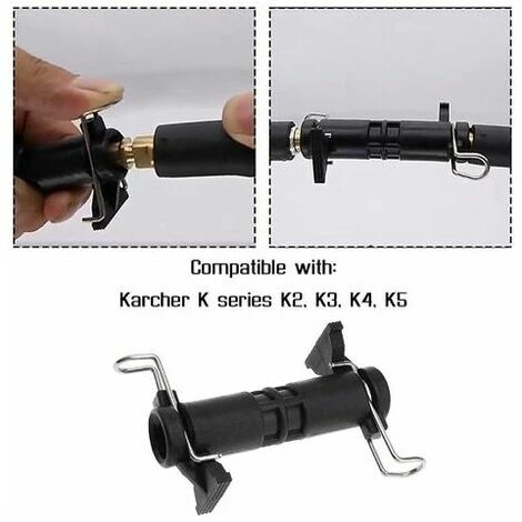 TANèTUE Joint Adaptateur Tuyau Rallonge Connecteur Nettoyage De L'eau Nettoyeur Haute Pression Compatible Avec Karcher K2 K3 K4 K5 K6 K7 5 TANèTUE Joint Adaptateur Tuyau Rallonge Connecteur Nettoyage De L'eau Nettoyeur Haute Pression Compatible Avec Karcher K2 K3 K4 K5 K6 K7 – Image 3