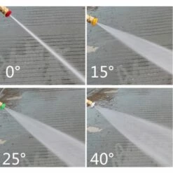 YIDOMDE Kit De Buses Pour Nettoyeur Haute Pression, Raccord Rapide 1/4 Degré, Pièces Multiples Pour Nettoyeur Haute Pression, Angle De Rotation, Kit De Buses Pour Savon Et Rinçage (pack De 5) 9 YIDOMDE Kit De Buses Pour Nettoyeur Haute Pression, Raccord Rapide 1/4 Degré, Pièces Multiples Pour Nettoyeur Haute Pression, Angle De Rotation, Kit De Buses Pour Savon Et Rinçage (pack De 5) -Nettoyeur Haute Pression Soldes 67459274 3