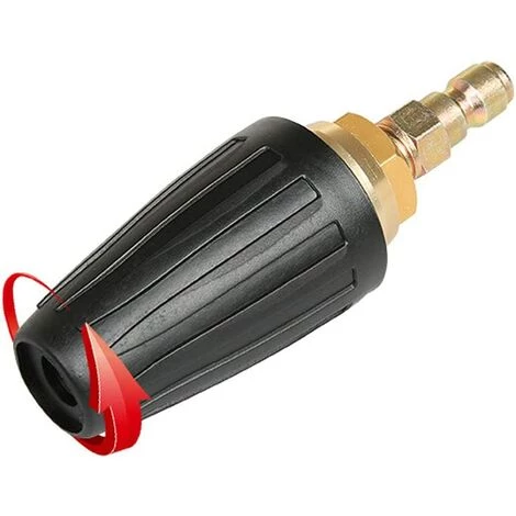 Buse Turbo Rotative, 1,8 GPM 3000 PSI 035 Pour Nettoyeur Haute Pression, Buse Turbo Rotative De 6,35 Mm à Connexion Rapide, Kit D'accessoires Pour Nettoyeur Haute Pression 13Treize 5 Buse Turbo Rotative, 1,8 GPM 3000 PSI 035 Pour Nettoyeur Haute Pression, Buse Turbo Rotative De 6,35 Mm à Connexion Rapide, Kit D'accessoires Pour Nettoyeur Haute Pression 13Treize – Image 3