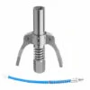 ASUPERMALL Machine à Graisse Pneumatique électrique Manuelle Buse Type D'engrenage Buse De Graisse Haute Pression Pince De Verrouillage à Double Poignée Pour Buses M6 M-8 M-10 M12, Poignée Argentée Et Avec Tuyau - Poignée Argentée Et Avec Tuyau -Nettoyeur Haute Pression Soldes 67504409 1