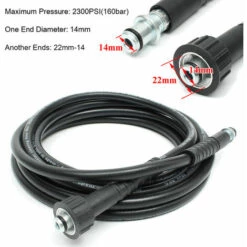 QERSTA Tuyau Du Nettoyeur Haute Pression 2300PSI 160Bar (10 M) 10 QERSTA Tuyau Du Nettoyeur Haute Pression 2300PSI 160Bar (10 M) -Nettoyeur Haute Pression Soldes 67546553 4