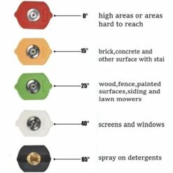 REGALI Pistolet De Nettoyeur Haute Pression Lance En Mousse De Neige Cannon Foam Blaster, Avec Embout De Buse De Nettoyeur Haute Pression, Pistolet De Lavage à Jet -Nettoyeur Haute Pression Soldes 67559155 5